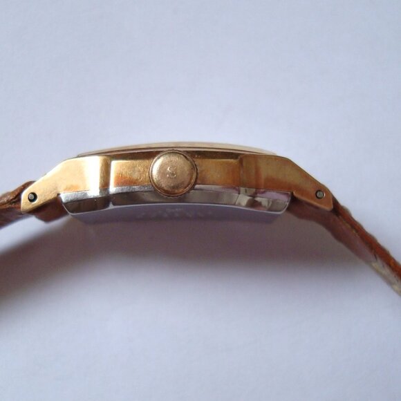 VINTAGE LADY WIND UP SEIKO DIASHOCK 17 JEWELS,RUN GREAT - Picture 5 of 6